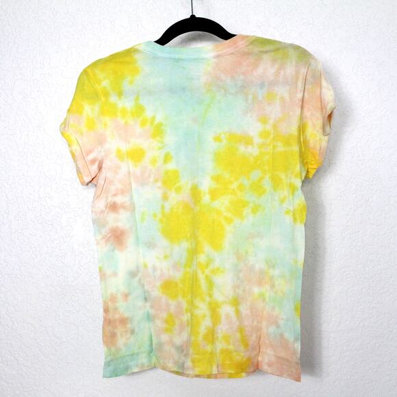 Recycled Karma Havana Endless Summer Tie Dye Fitted T-Shirt Size M NWT - Picture 3 of 5